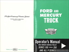 1964 Ford F100/350 Trucks Operator's Manual