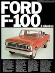 1970 Brazilian Ford F100 data sheet