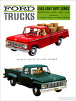 1963 Ford of Canada F100-F350 dealer brochure