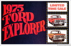 1975 Ford Explorer Special brochure