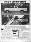 Nov. '74 Pickup, Van & 4WD magazine review: F250 Supercab