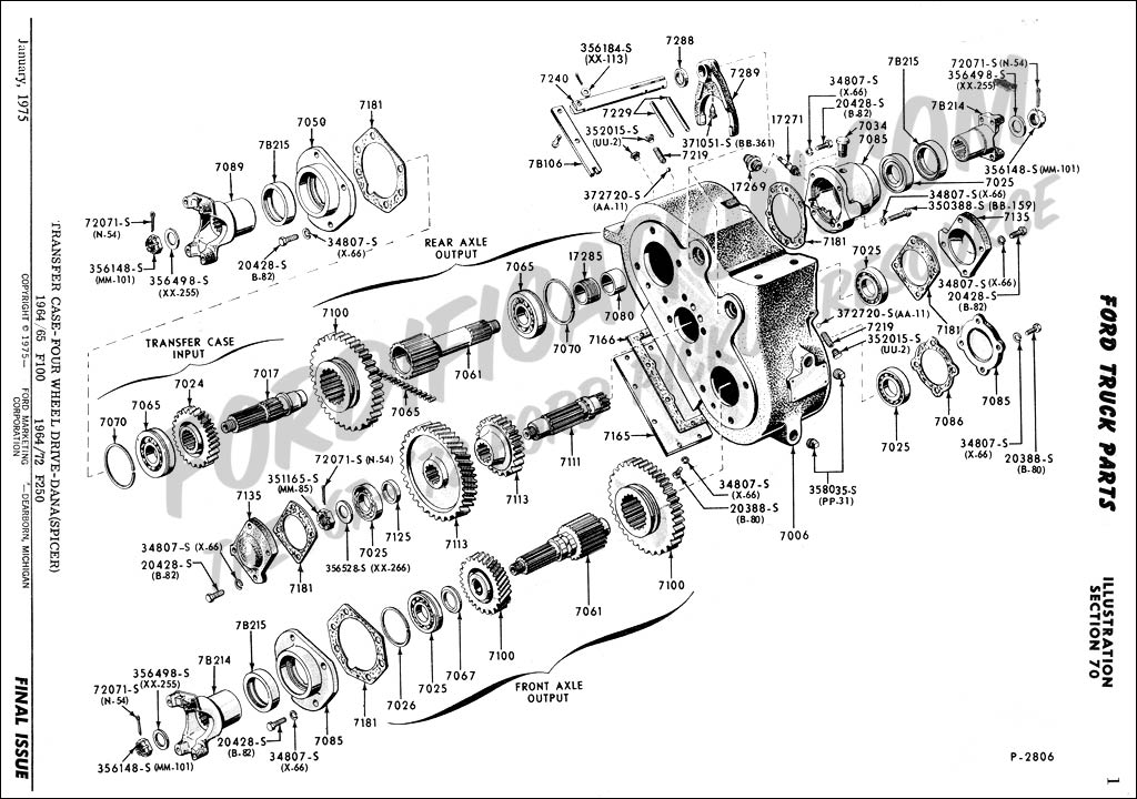 How to rebuild a ford dana 20 transfer case