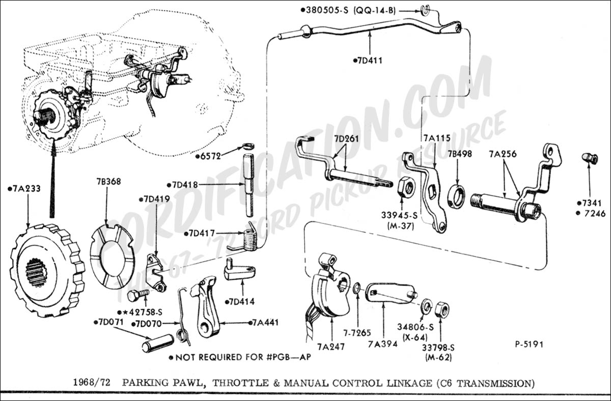 Ford Truck Technical Drawings And Schematics Section G Drivetrain