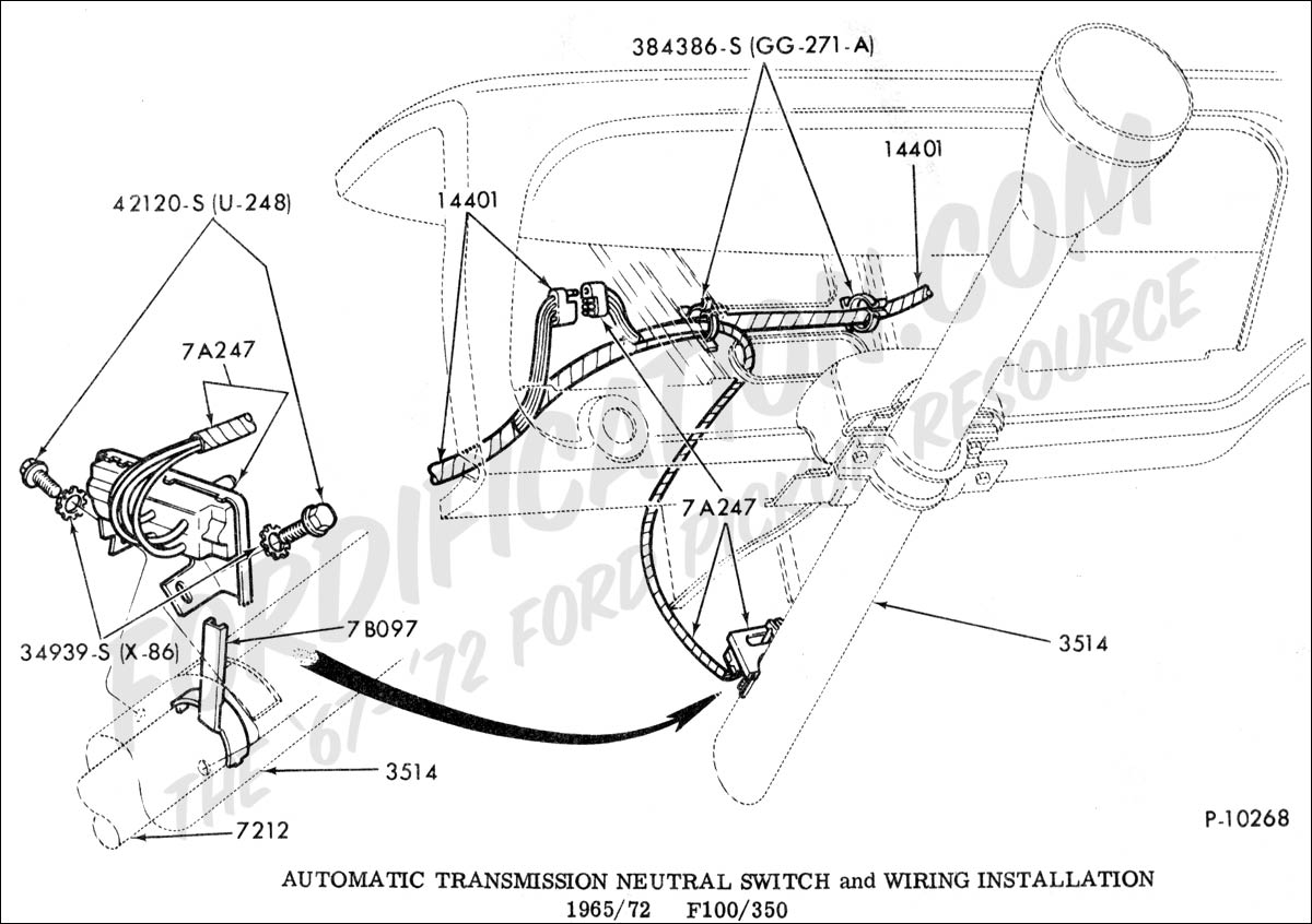 Ford Truck Technical Drawings and Schematics - Section G - Drivetrain