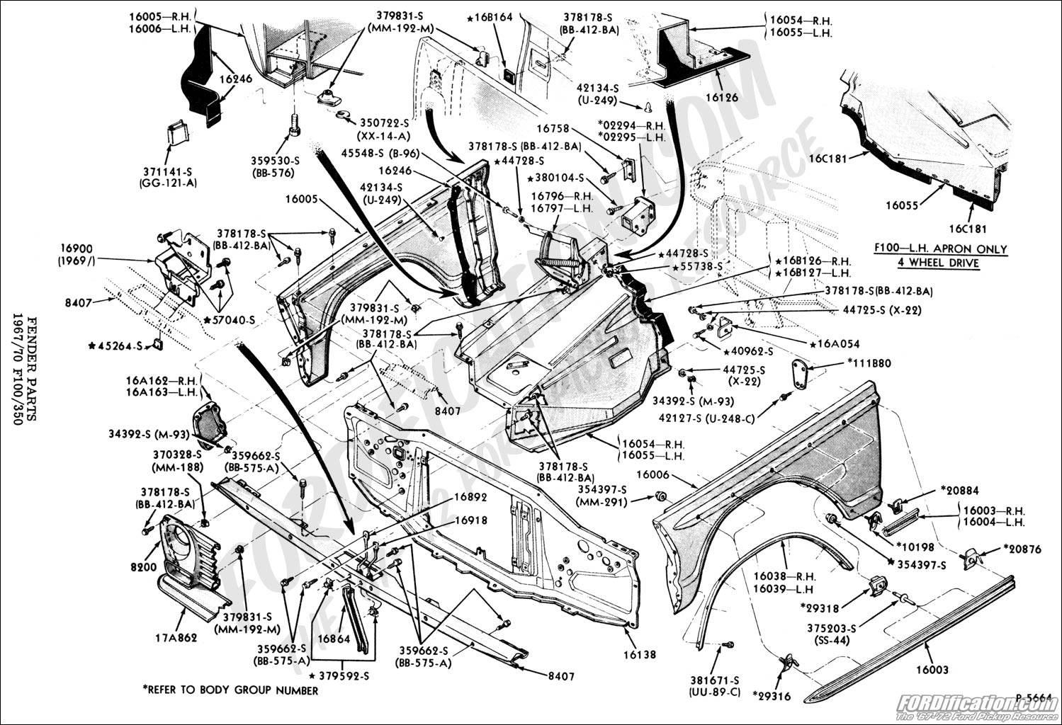 Apron Fender Repair