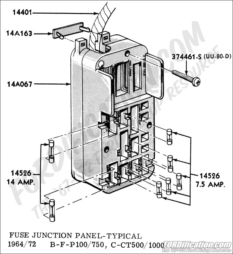 Ford Truck Technical Drawings and Schematics - Section I - Electrical