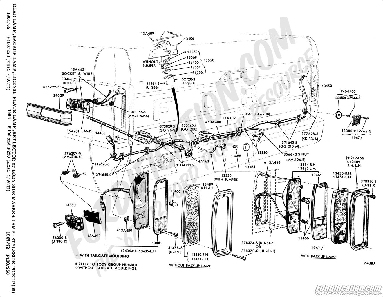 1970 Ford F100 Body Parts