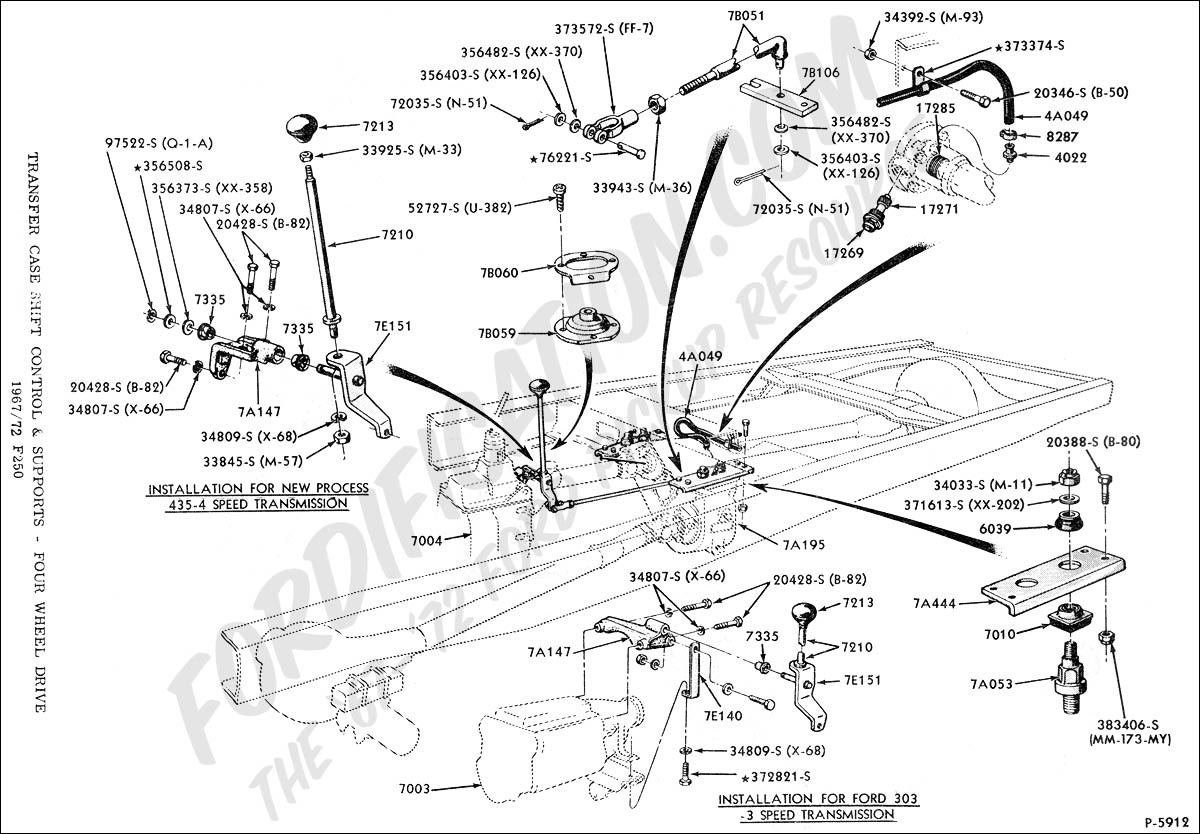 33 Ford Ranger Shift Linkage Diagram