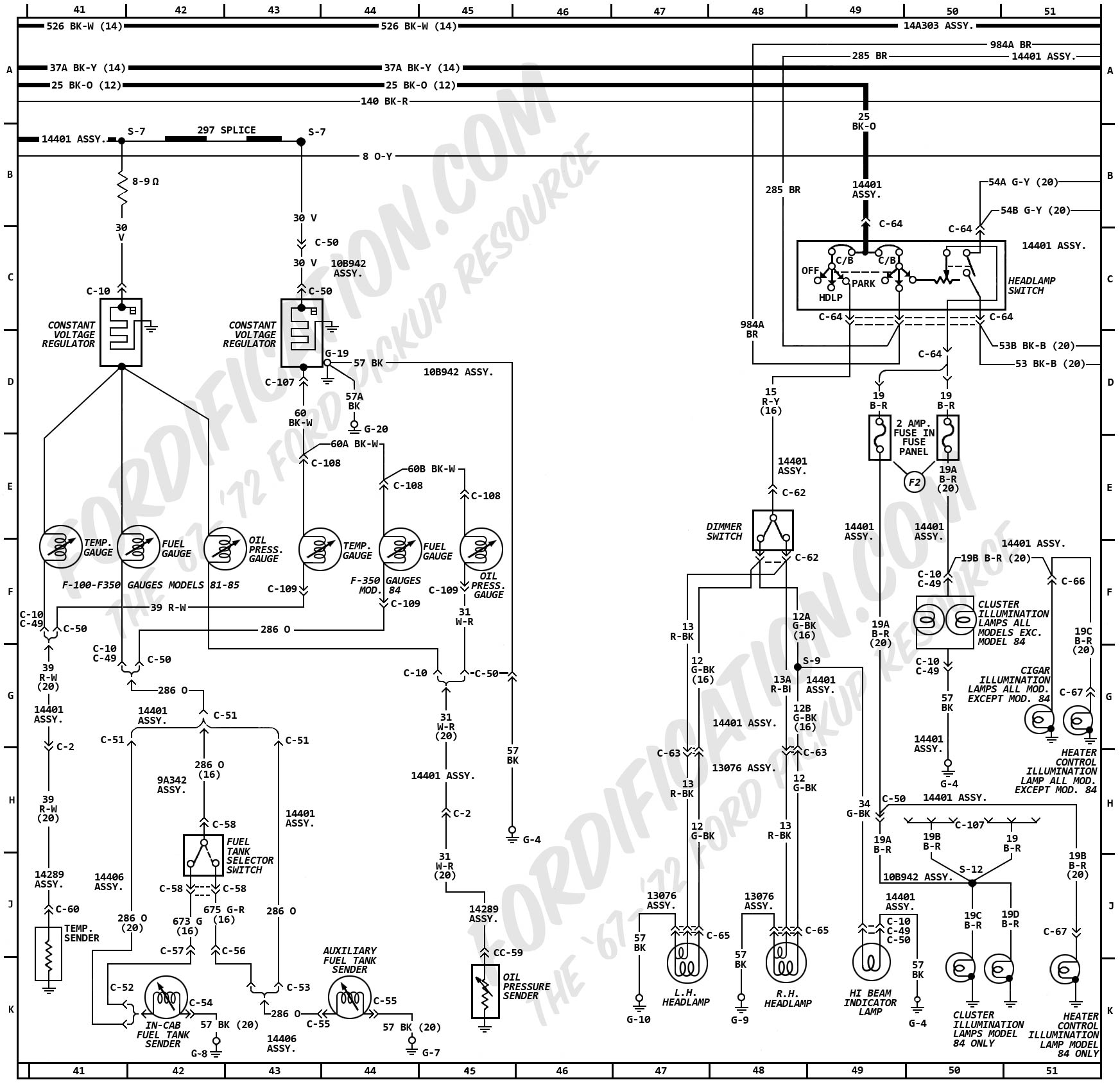 1972 Ford Truck Wiring Diagrams - FORDification.com