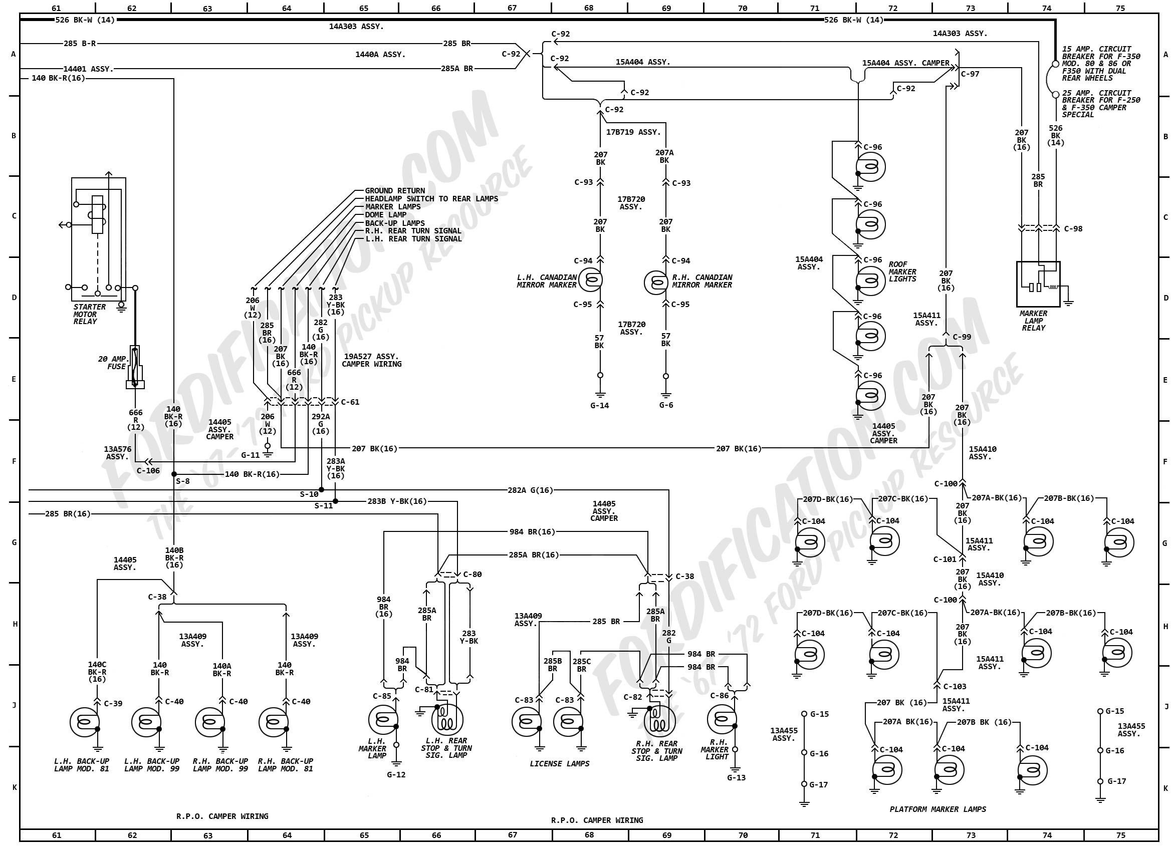 1972 Ford Truck Wiring Diagrams