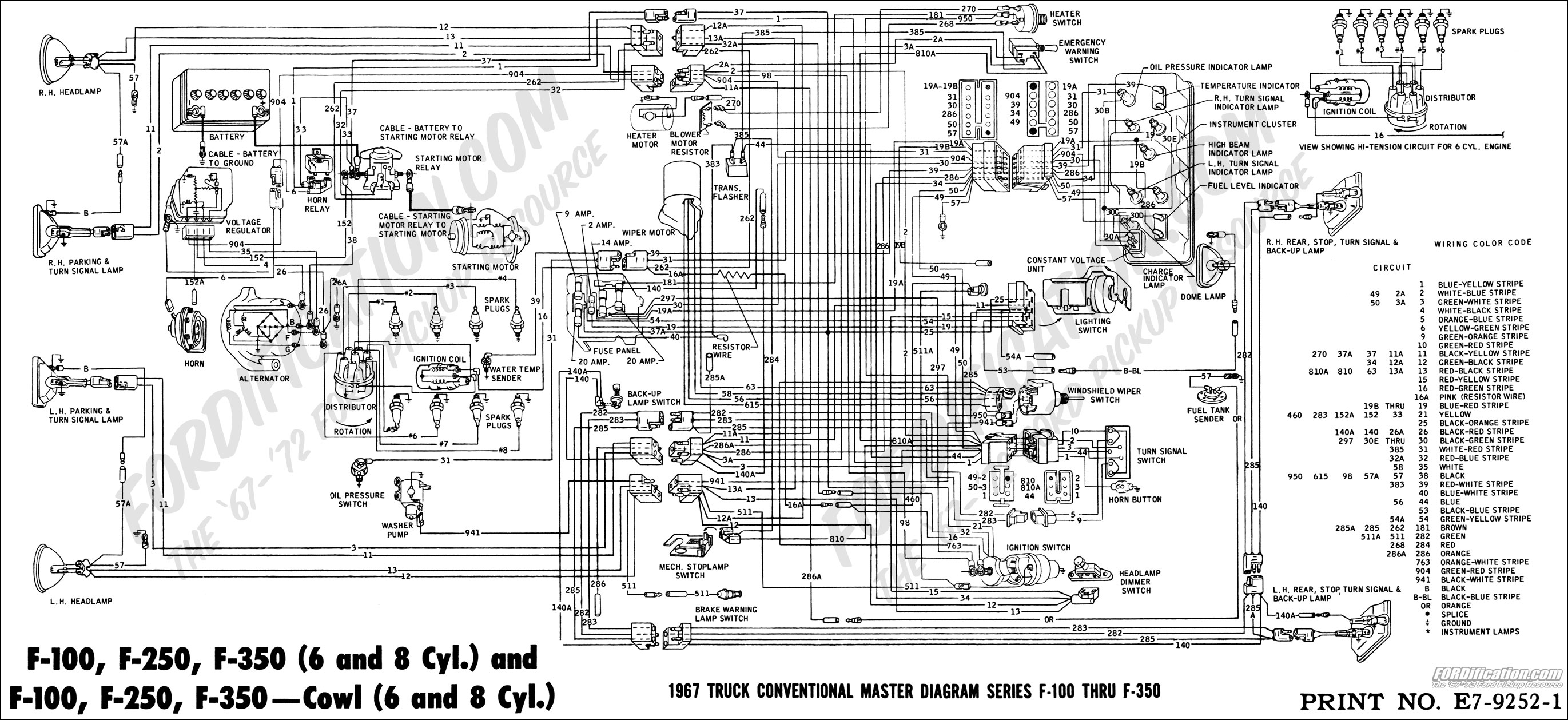 Ford F350 Radio Wiring Diagram from www.fordification.com