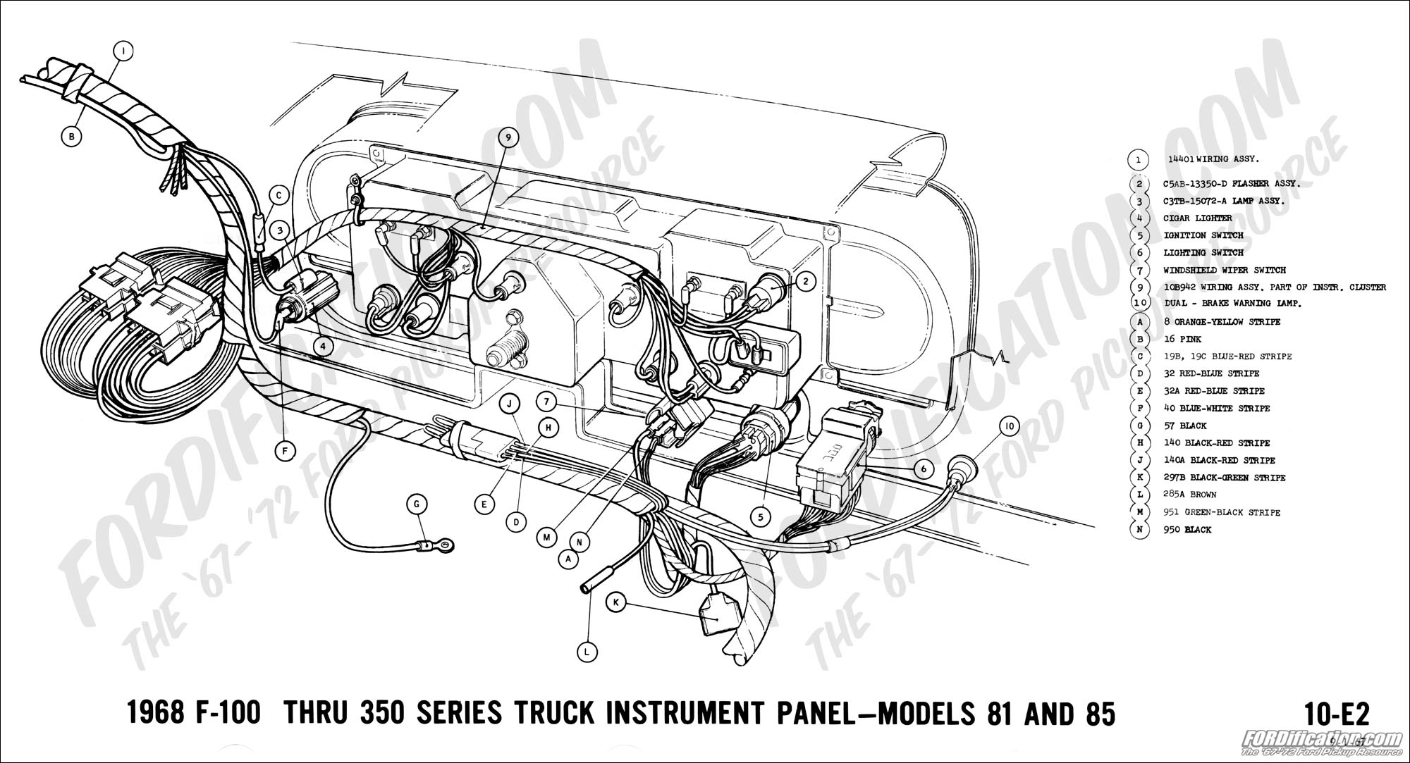 1971 Ford Bronco Wiring Diagram from www.fordification.com