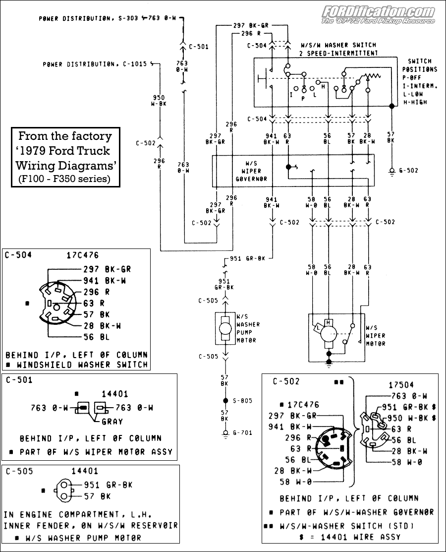 95 Ford F150 Wiper Motor Wiring Diagram from www.fordification.com