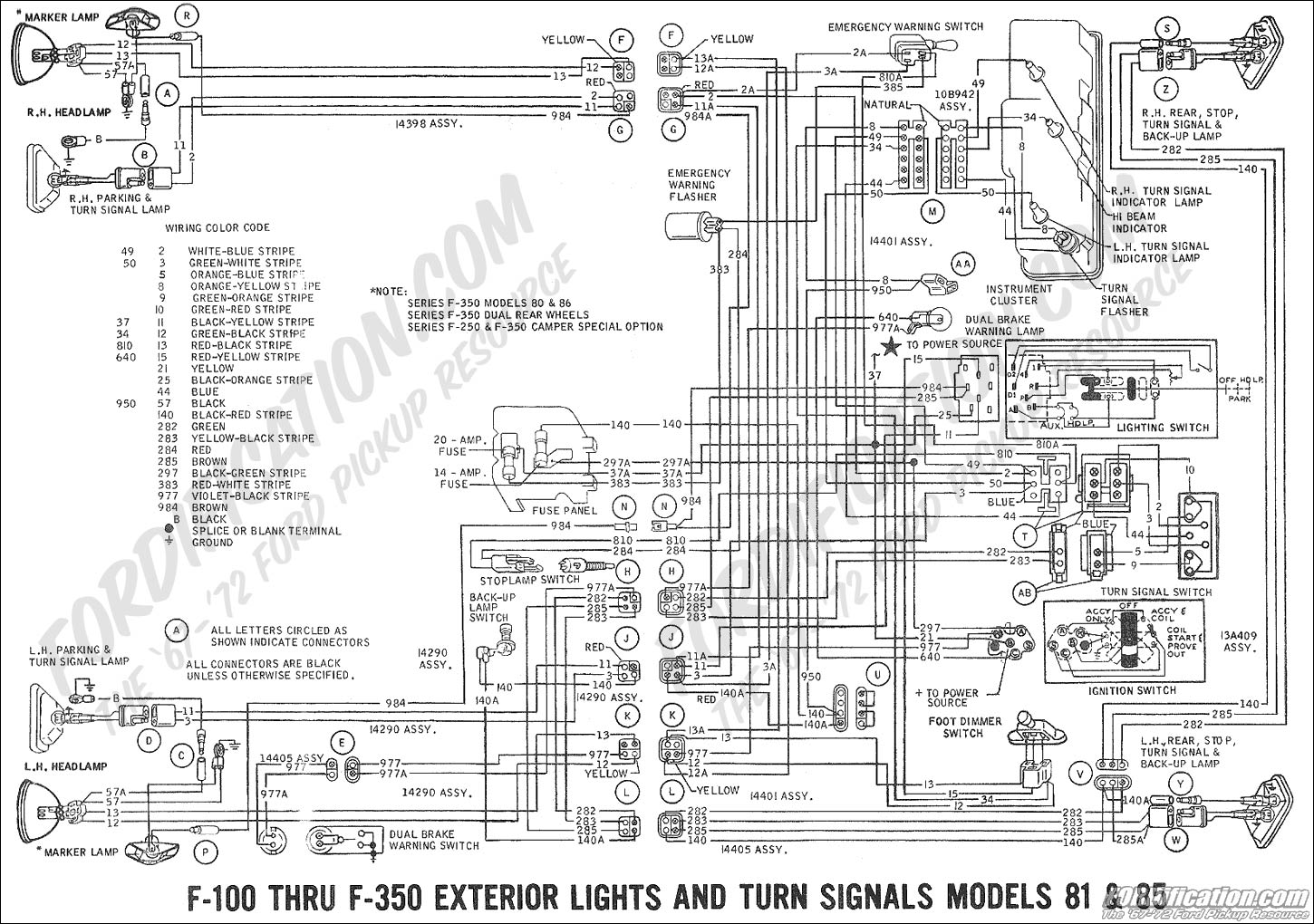 Ford Truck Technical Drawings And Schematics