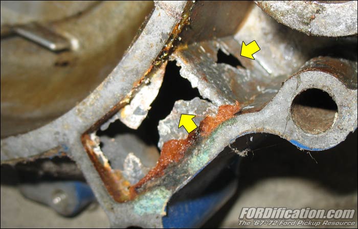 Ford crome timing cover #9