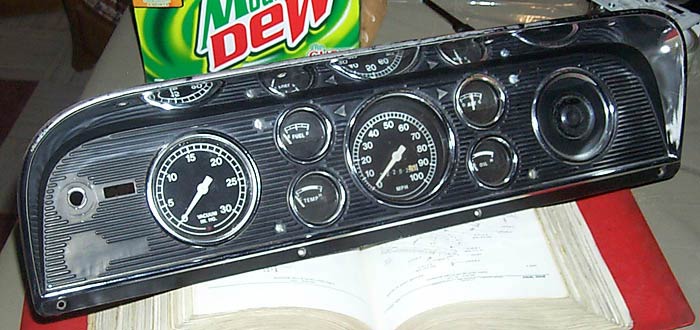 1970 Ford truck instrument panel #2
