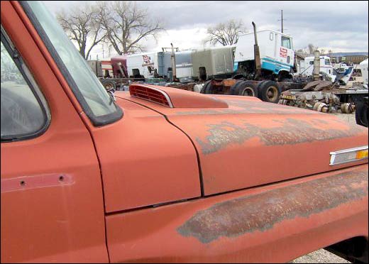 Ford bonnet scoops #7