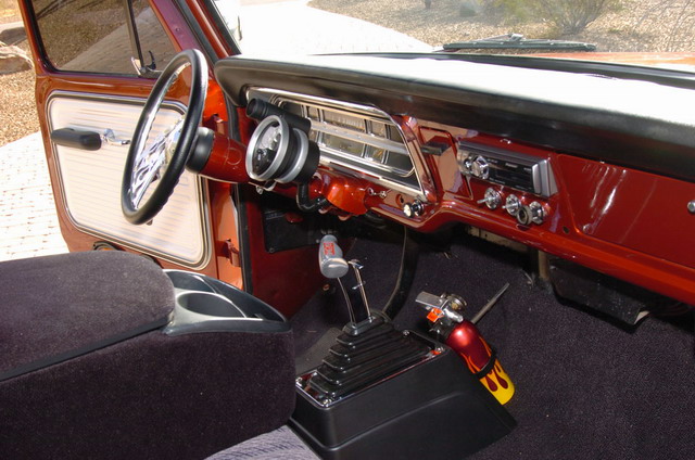 Ford f100 floor shift conversion #10
