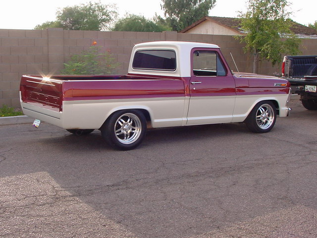 1967 Blue f100 ford print #6