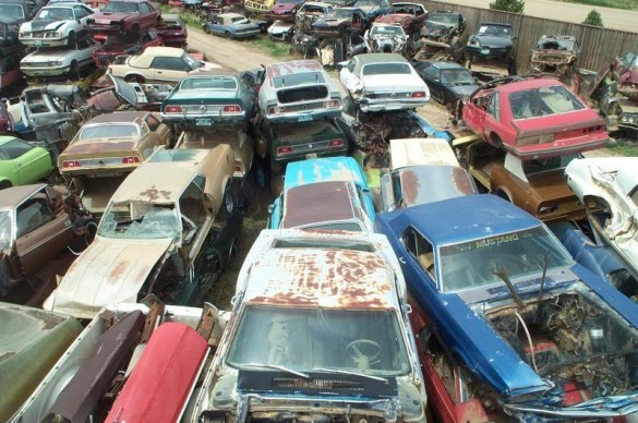 Ford salvage yard in denver