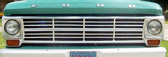 ClassicParts4U Steel Roll Pan For Ford F100 Fleetside Pickup (1967-1972)