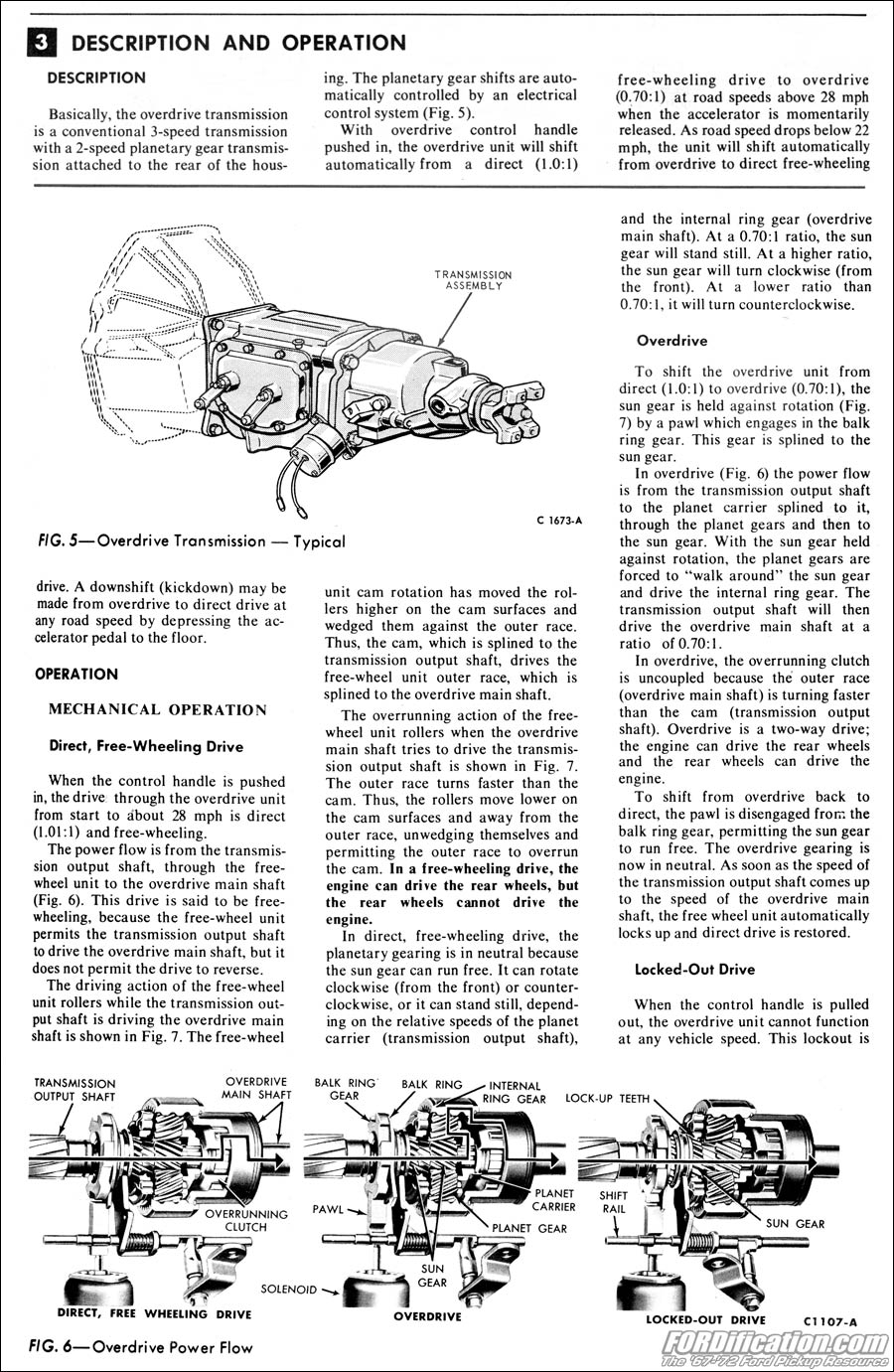 Ford Manual Transmission Identification Chart