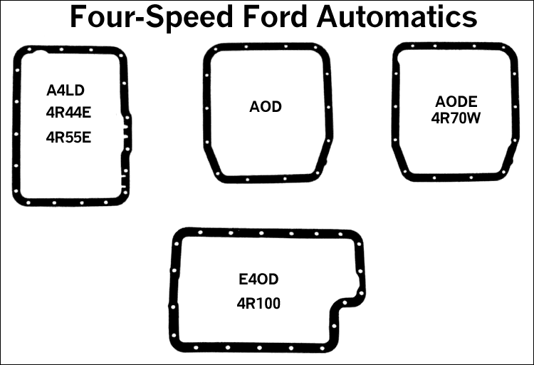 ford automatic transmission identification chart