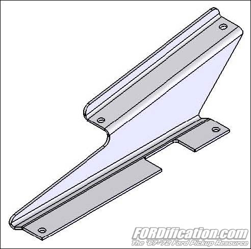Ford truck bucket seat brackets