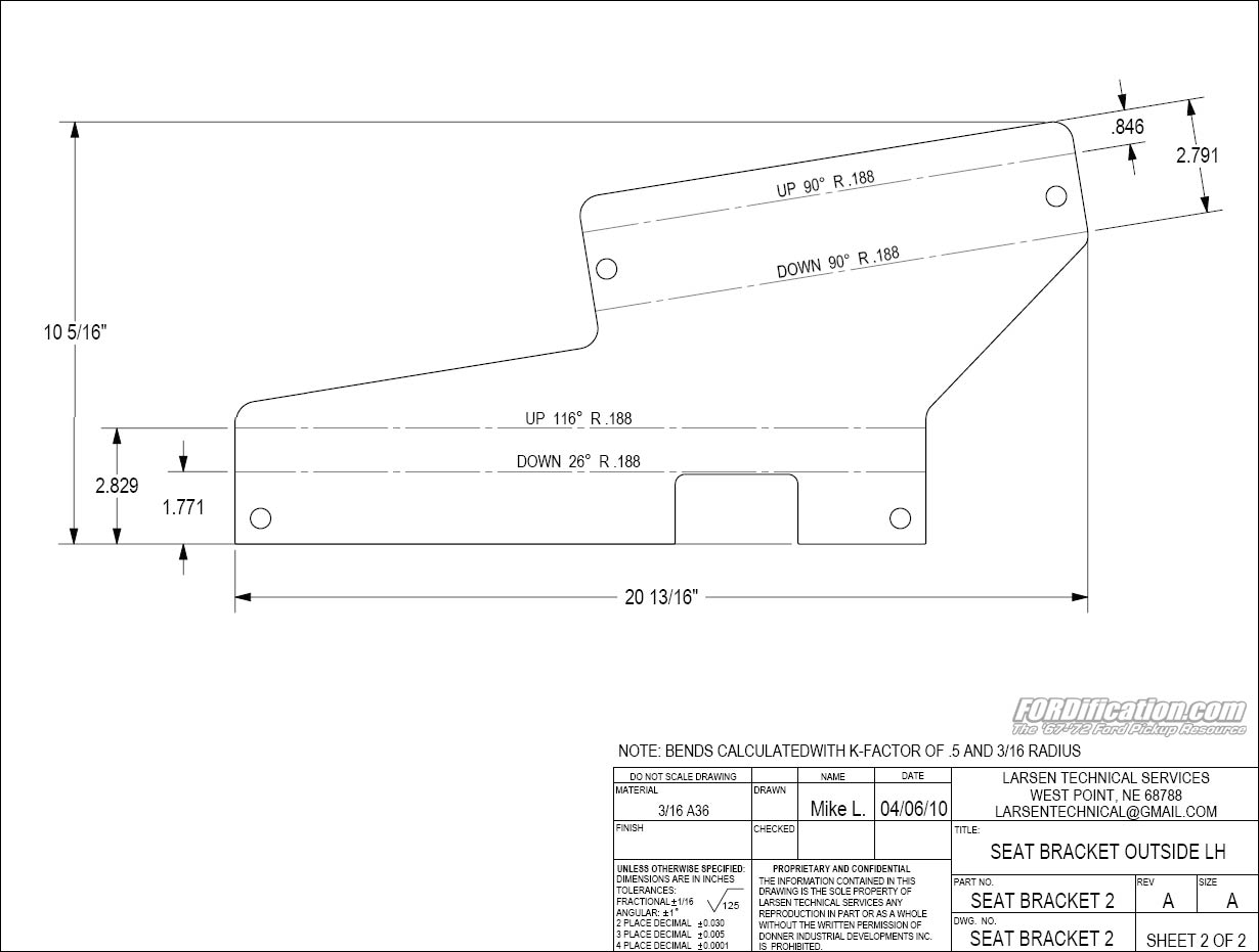 Ford truck seat brackets #9