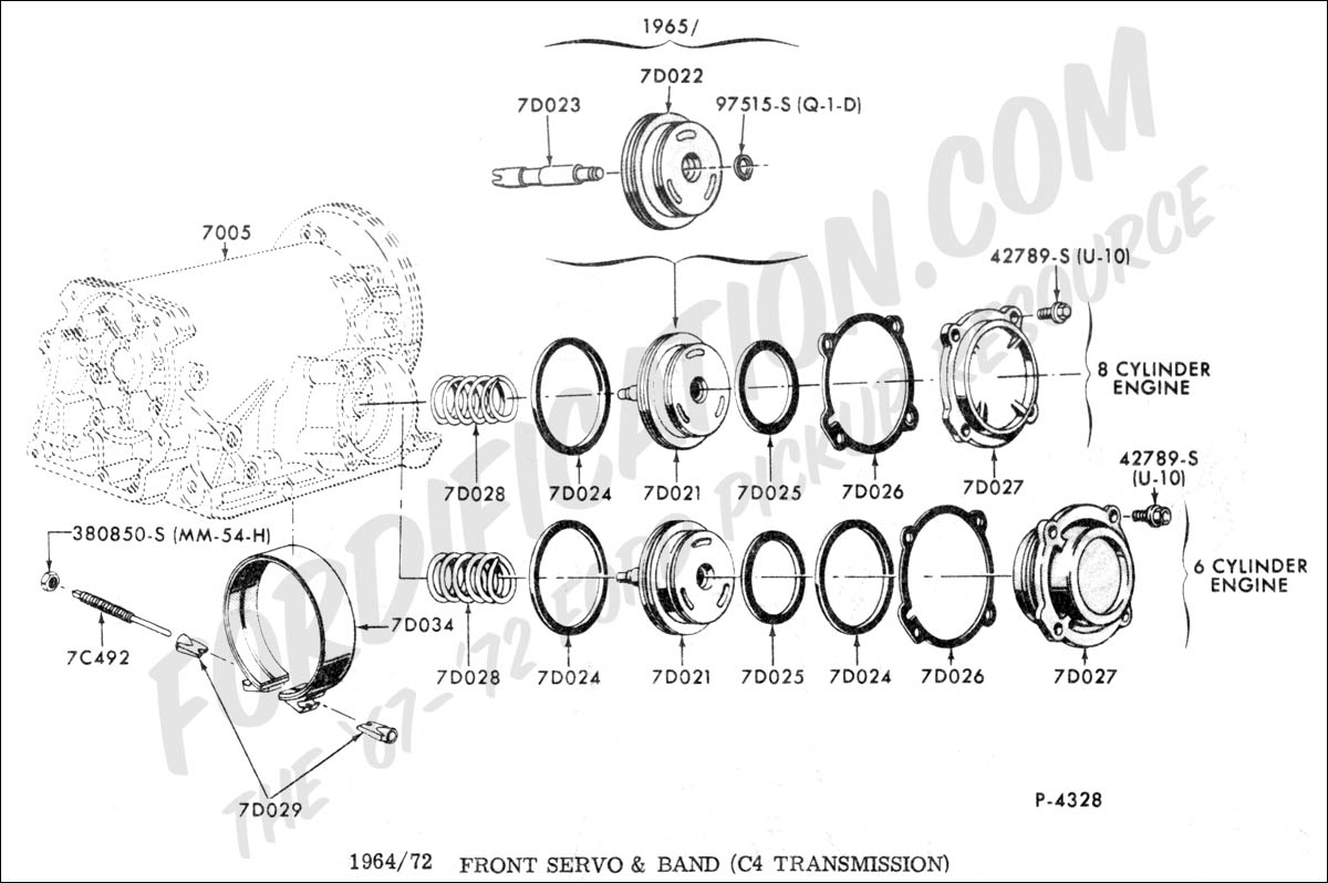 Ford c4 transmission intermediate band adjustment #5