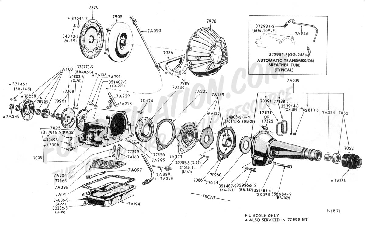 Ford cruise-o-matic automatic transmission #4