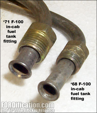 Fitting ford fuel line #6