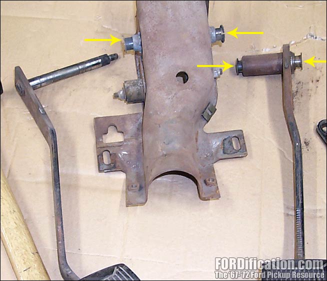 Replacing Clutch/Brake Pedal Bushings