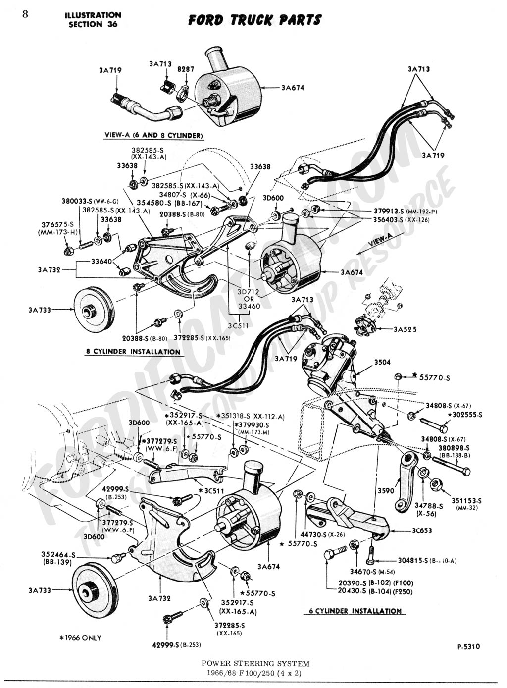 Ford Truck Technical Drawings And Schematics