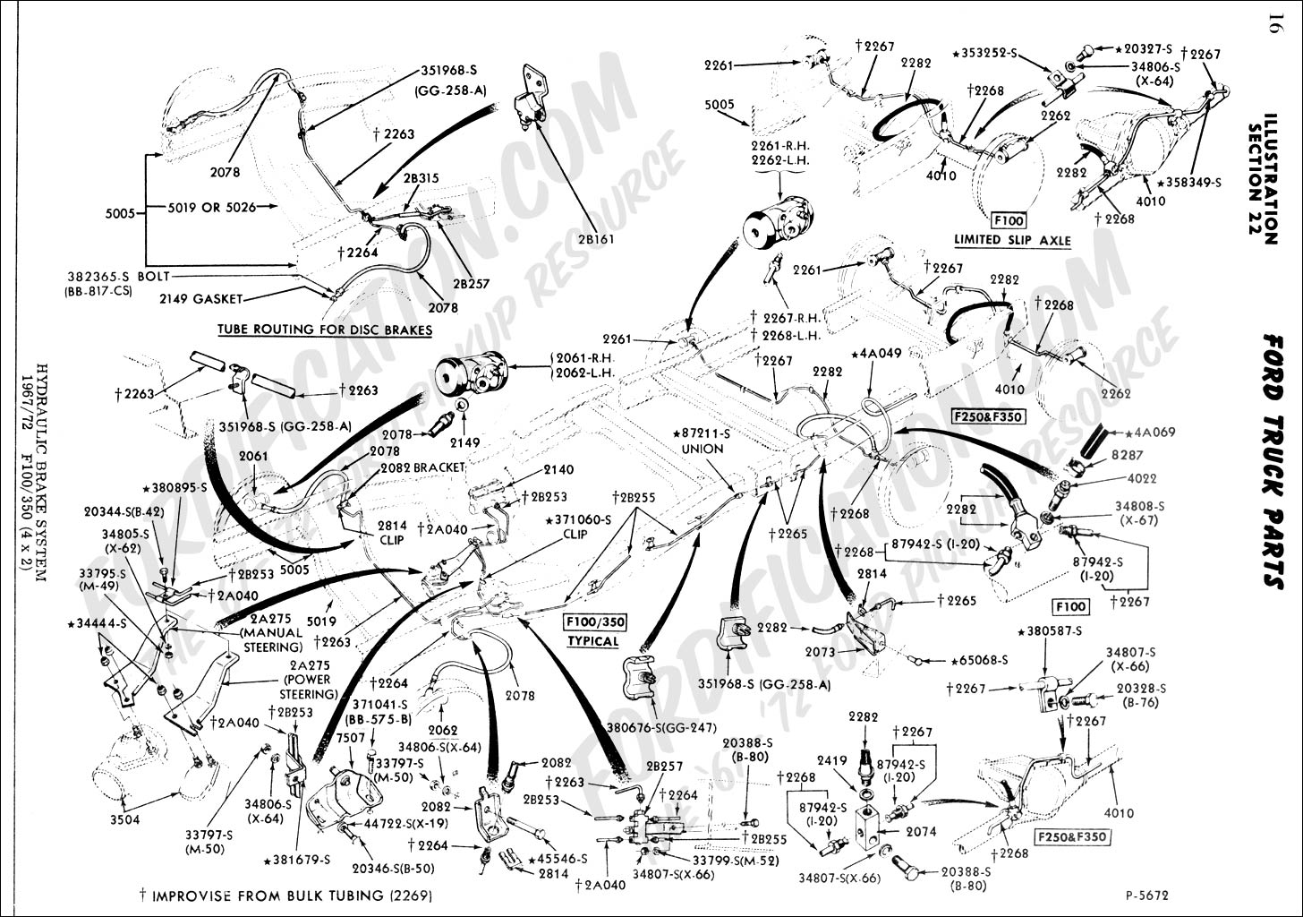 Diagram for a power brake booster 1976 ford f700 #9