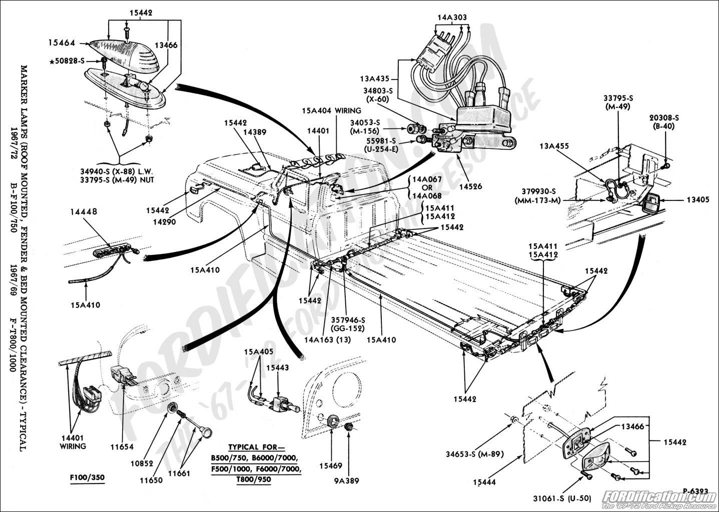 Ford Truck Technical Drawings And Schematics Section I Electrical And Wiring