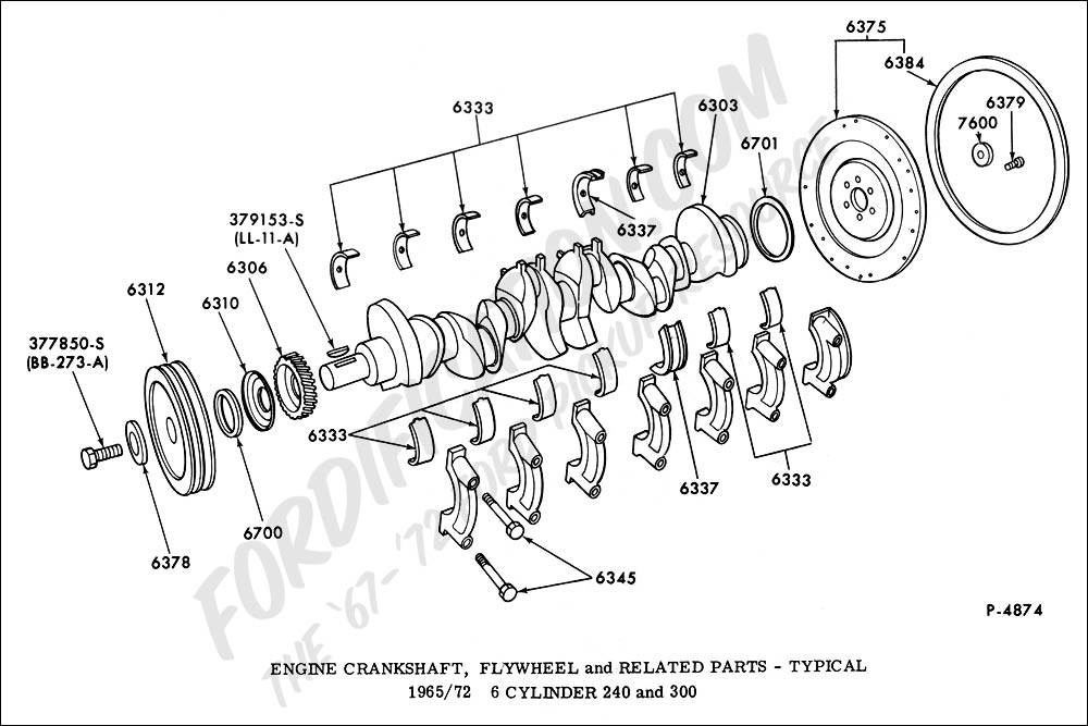 Ford crank shaft #2