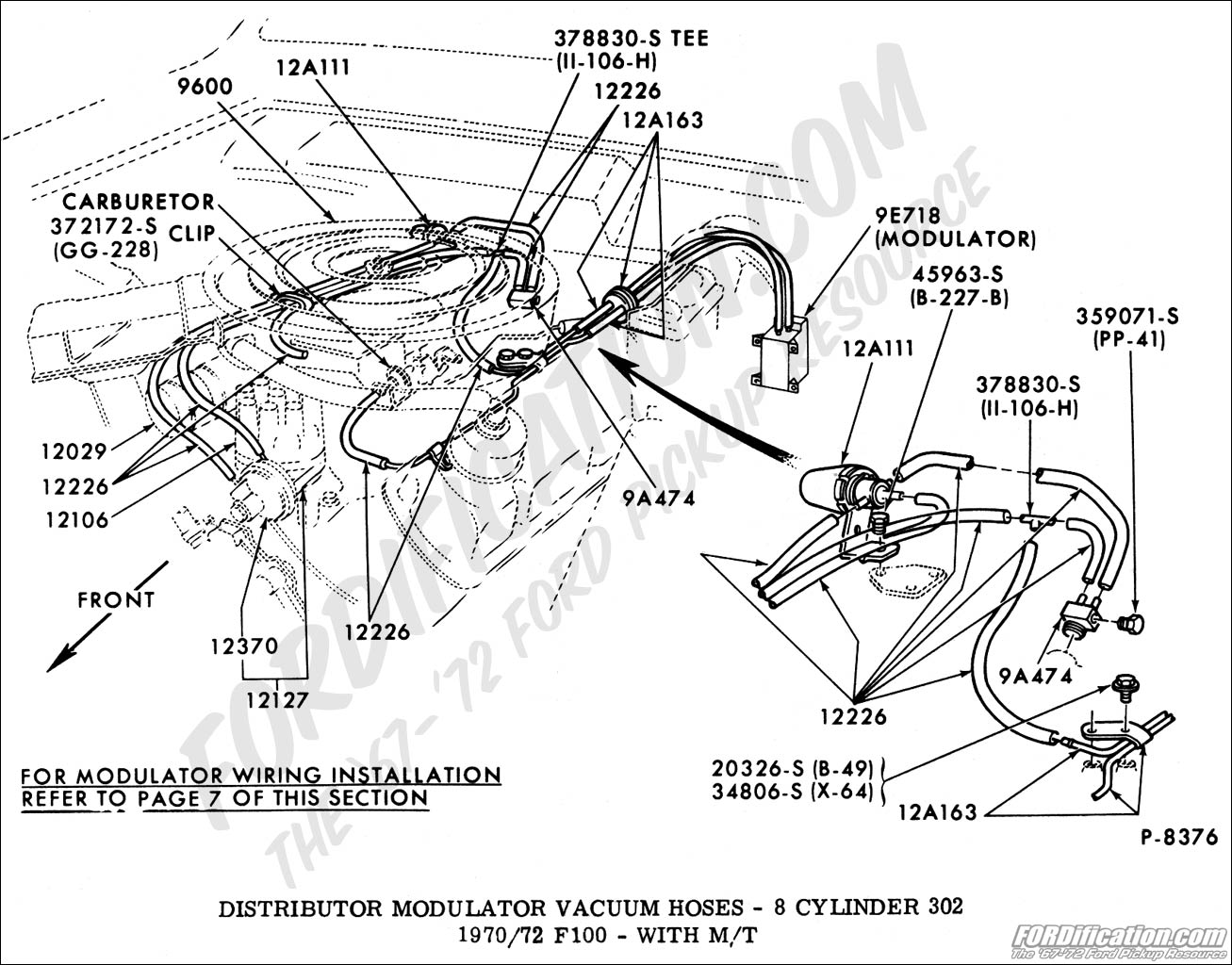 Ford 302 Distributor Wiring Diagram from www.fordification.com