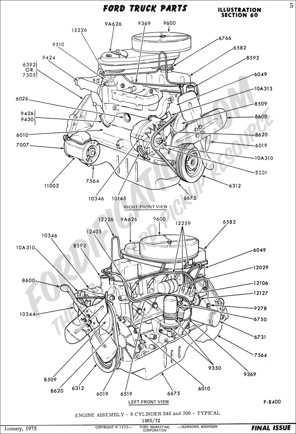 Ford Truck Technical Drawings And Schematics