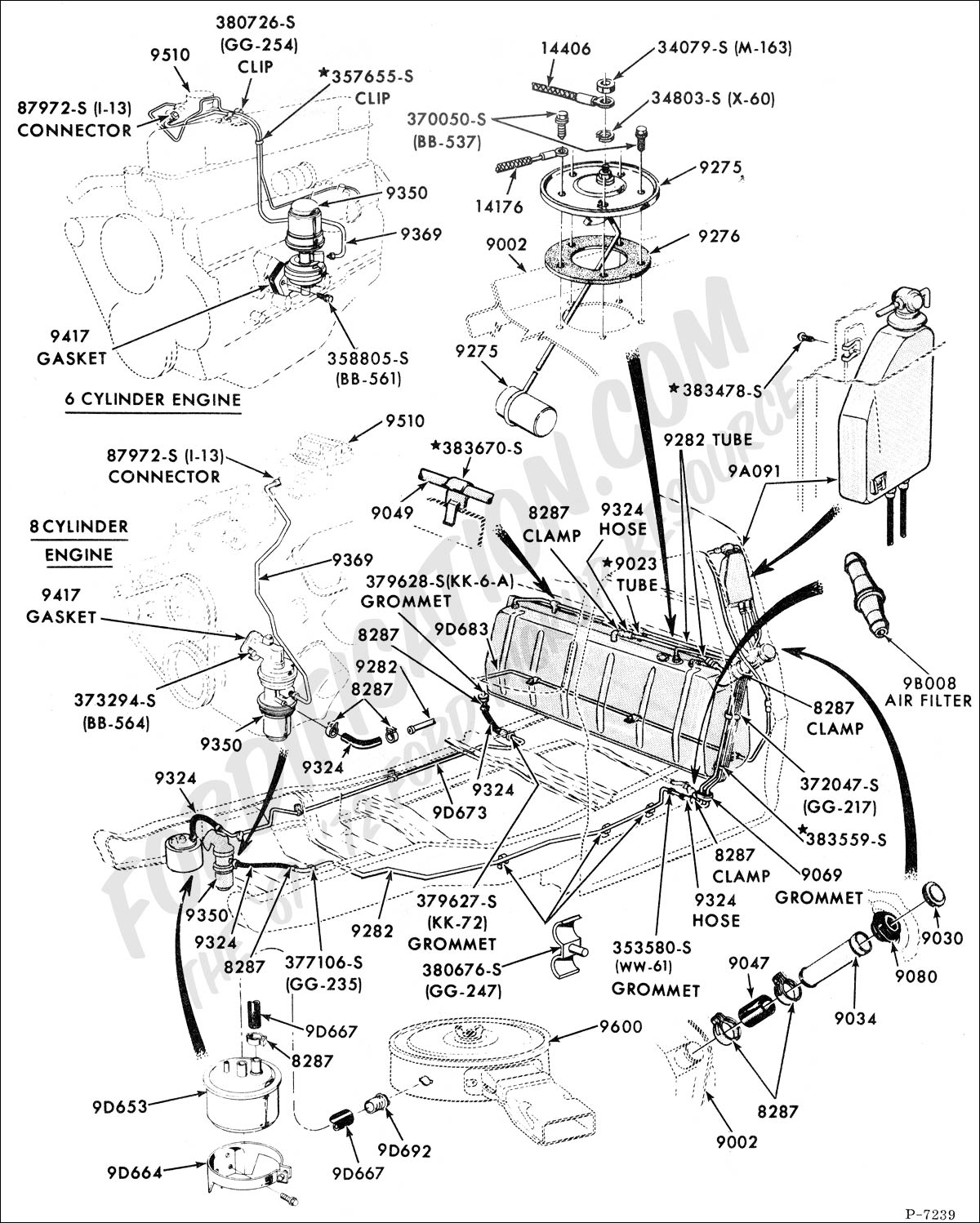 '67 352 fuel delivery question - The FORDification.com Forums c8 transmission wiring diagram ford 