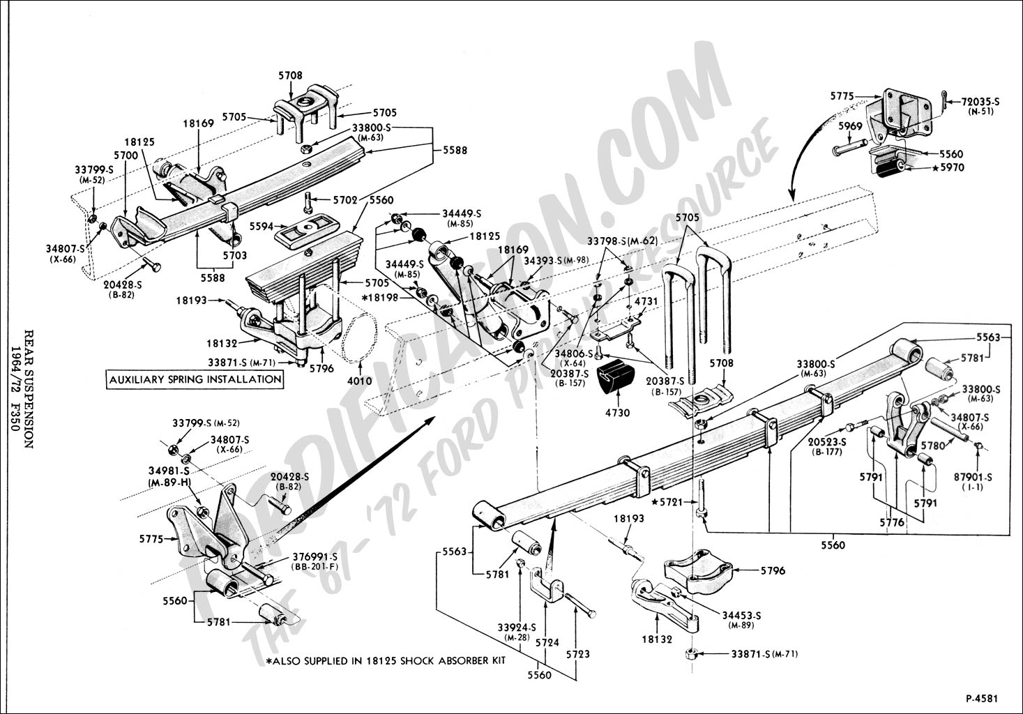 1995 Ford escort rear suspension parts