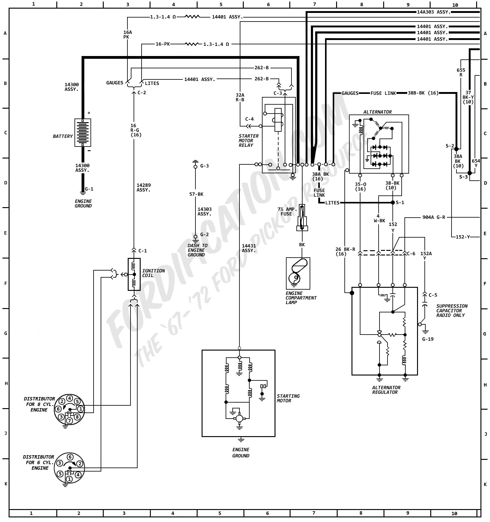 1972 Ford f250 wiring harness #8