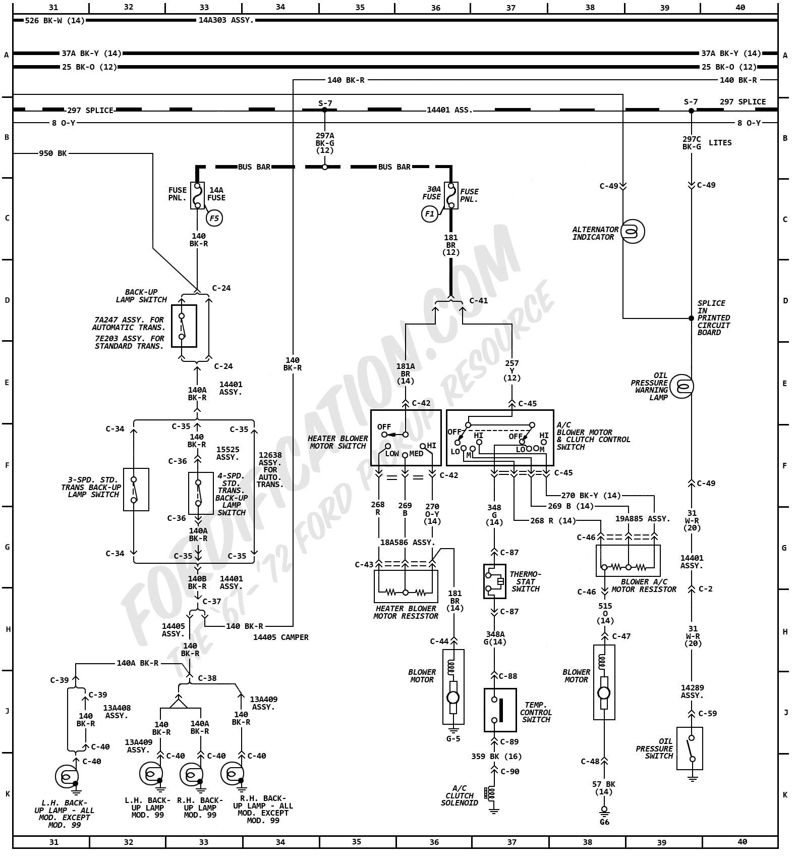 1972 Ford f250 wiring harness #1