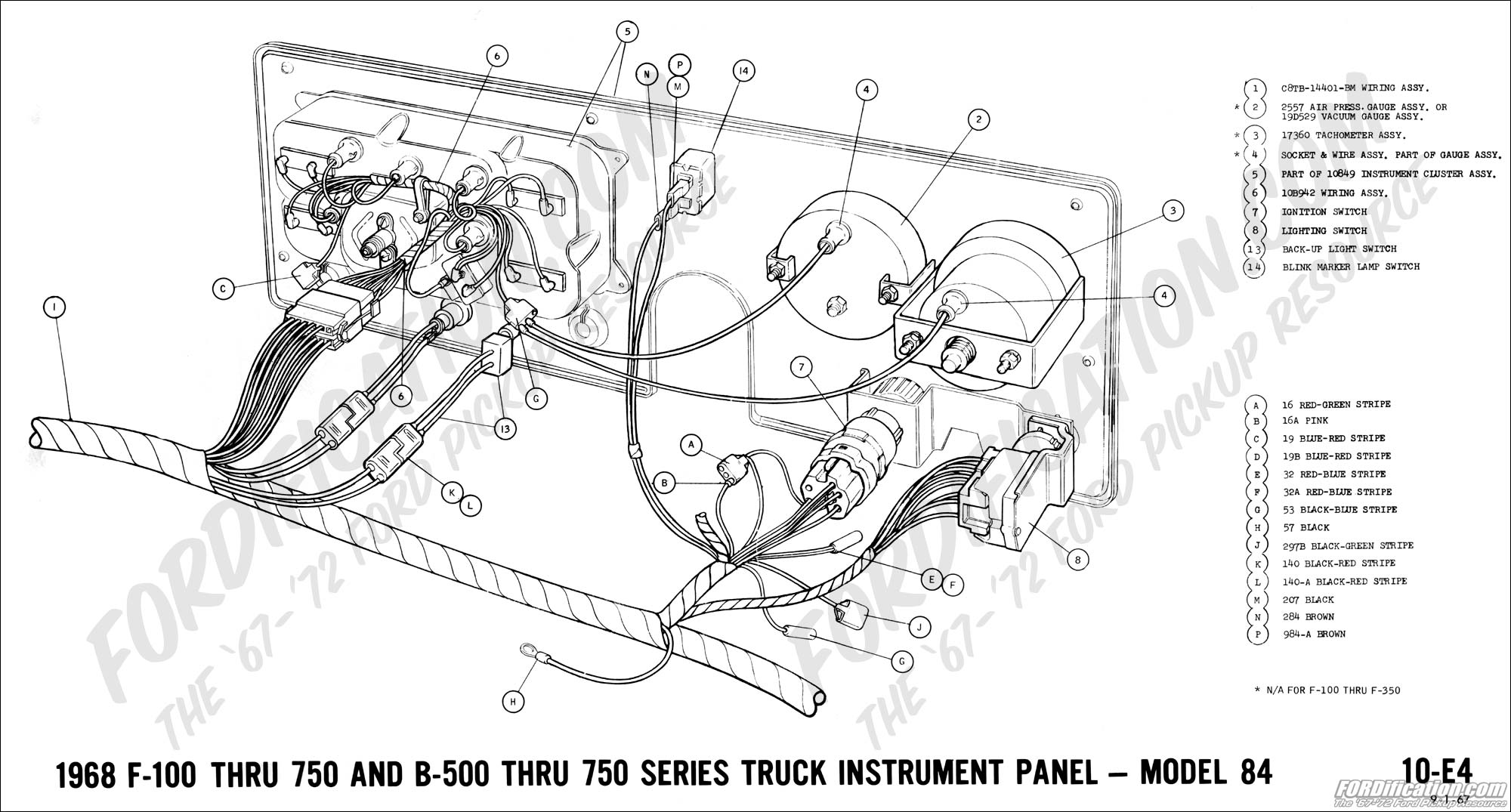 1973 Ford F 100 Dash Gauges Wiring Diagram | Wiring Library 1967 ford f600 wiring diagrams 