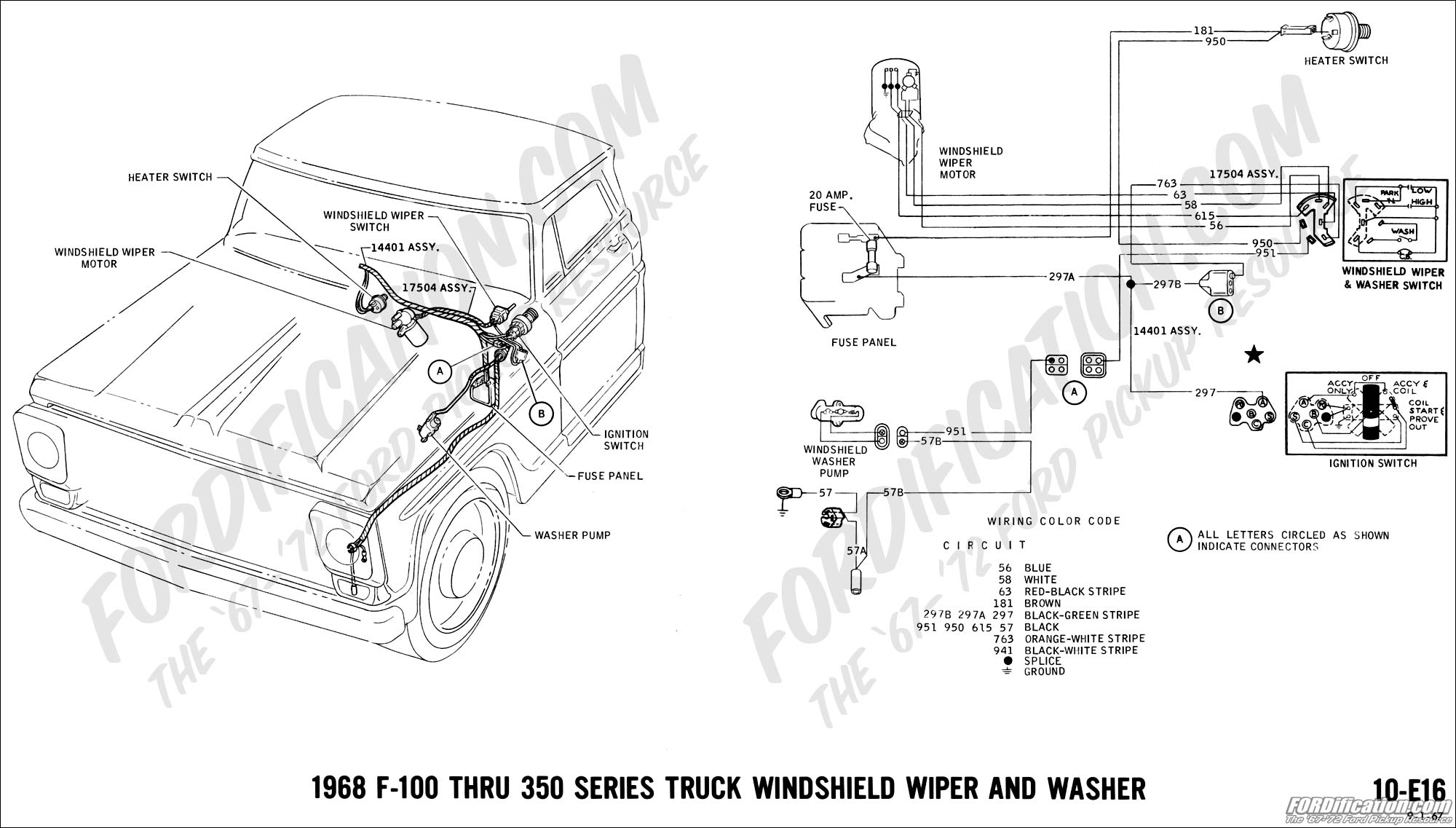 97 Ford F150 Radio Wiring Diagram from www.fordification.com