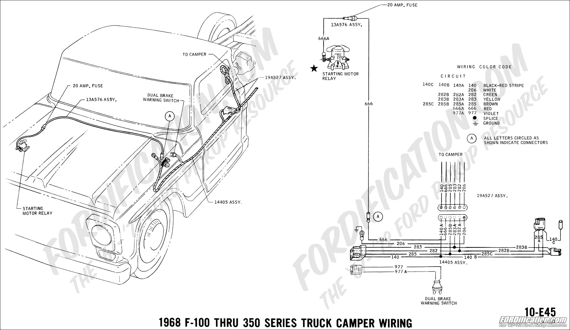 Ford Truck Technical Drawings And Schematics Section H