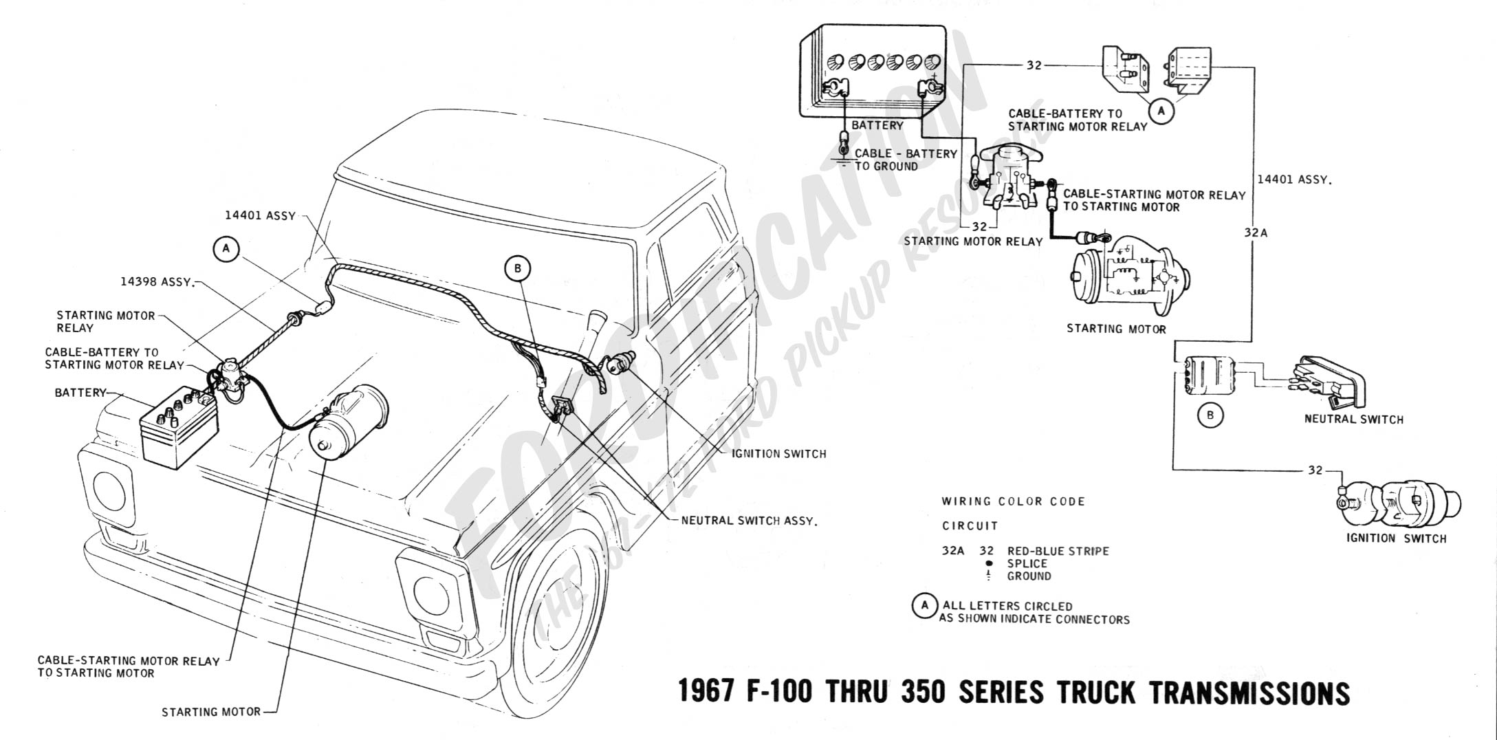 1967 Ford truck wiring diagram #1